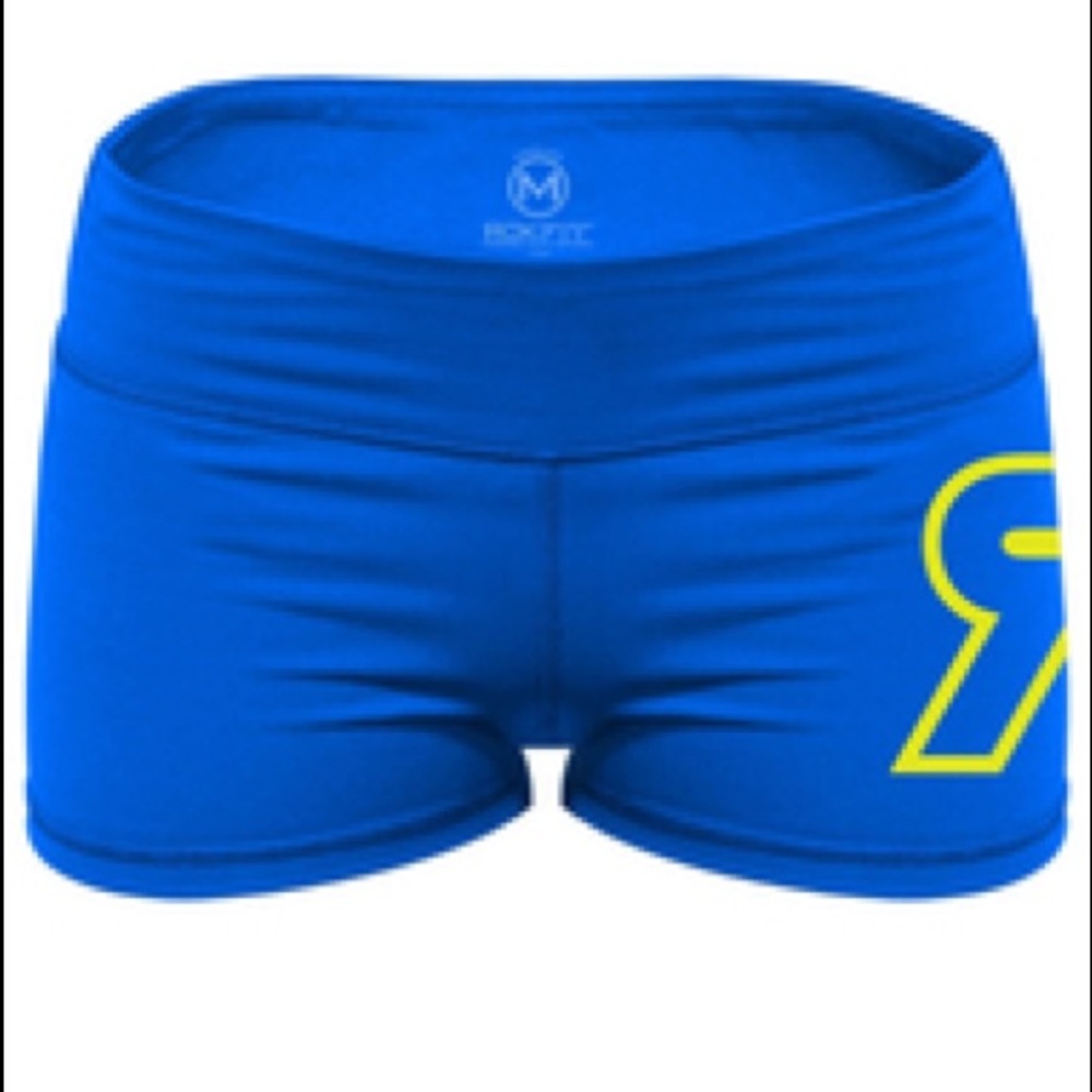 Rokfit Blue Compression Shorts